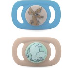 Esska Napp Chilla Silikon Mumin (Sniffy & Mumin på händer) 4-36 månader