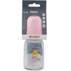 Esska Nappflaska Reko 125 ml Rosa Bollis