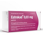 Estrokad, vagitorium 0,03 mg 30 st