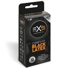 EXS Black Latex kondomer 12 st