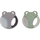 FILIBABBA Kylande bitringar Groda 2-pack