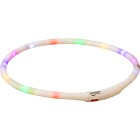 Trixie Flash Light Ring USB silikon, XS-XL: 70 cm/ø 10 mm, Multifärg