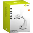 Goobay Förstoringsglas på fot, med LED-belysning