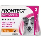 Frontect 5-10 kg, spot-on, lösning 3 x 1 ml