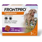 Frontpro 136 mg tuggtabletter för hund 25-50 kg 3 st