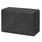 Gaiam Navajo Black Yoga Block