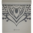 Gaiam Sustained Grey Sundial Layers Yoga Mat 5 mm Classic Printed