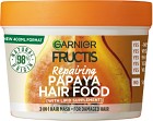 Garnier Fructis Hair Food Papaya reparerande hårmask för skadat hår 400 ml