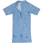 Geggamoja UV-Suit Light blue Sailor 03 62/68