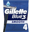 Gillette Blue3 engångsrakhyvlar, 4 st