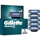 Gillette Mach3 rakblad, 5 st