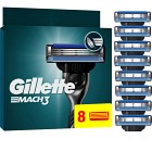 Gillette Mach3 rakblad, 8 st
