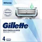 Gillette Skinguard Sensitive Aloe rakblad 4 st