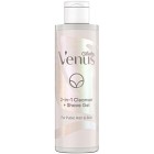 Gillette Venus Satin Care 2-in-1 Cleanser & Shave Gel för intimområdet 190 ml