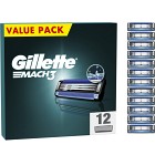 Gillette Mach3 rakblad 12 st