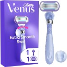 Gillette Venus Extra Smooth Swirl rakhyvel, 1 rakblad, duschhållare