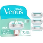 Gillette Venus Pro Smooth Sensitive rakblad 3 st