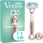 Gillette Venus PRO Smooth Sensitive rakhyvel, 1 rakblad, duschhållare