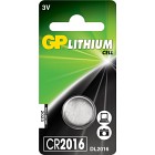 GP Batteri Knappcell CR2016 3V 1 st