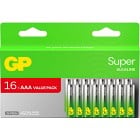 GP Batteri Super AAA/LR03 16-pack G-Tech
