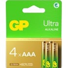 GP Batteri Ultra AAA/LR03 4-pack