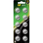 GP Batteries Knappcell Litium CR2032, 10-pack