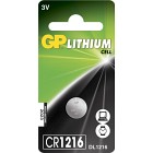 GP Batteri Knappcell 3V CR1216 1 st