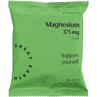 Great Earth Magnesium 375 mg 60 tabletter Refill