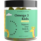 Great Earth Omega 3 Kids 60 tuggtabletter