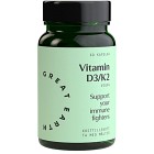 Great Earth Vitamin D3/K2 50 µg 60 kapslar