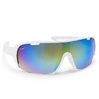 Haga Eyewear Kawasaki Matt White - Gold Mirror lens