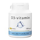 Helhetshälsa D3-vitamin 75 µg 100 kapslar
