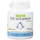 Helhetshälsa D3-vitamin vegan 75 µg 100 kapslar