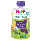 HiPP Klämmis Päron Plommon & Svarta Vinbär 6M 100 g