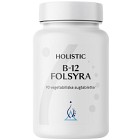 Holistic B12 Folsyra 90 vegetabiliska sugtabletter