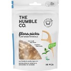 Humble Växtbaserade Tandtrådsbyglar Dubbeltråd Mint 50-Pack