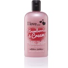 I LOVE Originals Bath and Shower Strawberries & Cream 500 ml