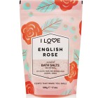I LOVE Signature Bath Salts English Rose 500 g