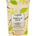 I LOVE Signature Bath Salts Vanilla Milk 500 g