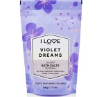 I LOVE Signature Bath Salts Violet Dreams 500g