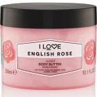 I LOVE Signature Indulgent Body Butter English Rose 300 ml