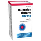 Ibuprofen Orifarm, tablett 400 mg 30 st