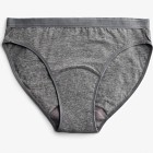 Imse Period Underwear Bikini Light Flow, Grey