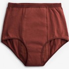 Imse Period Underwear High Waist L Medium Flow, Rusty Bordeaux