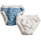Vimse Training Pants Blue Dots/White Teddy 2 st