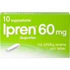 Ipren suppositorium 60 mg 10 st
