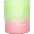 JOIK Home & Spa Scented Candle Strawberry & Rhubarb 150 g