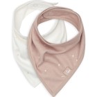 Jollein Bandana 37x24cm Twinkle Wild Rose 2-pack
