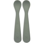Jollein Silikonsked Ash Green 2 st