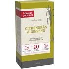 Khoisan Gourmet Rooibos örtte Citrongräs & Ginseng 20 tepåsar